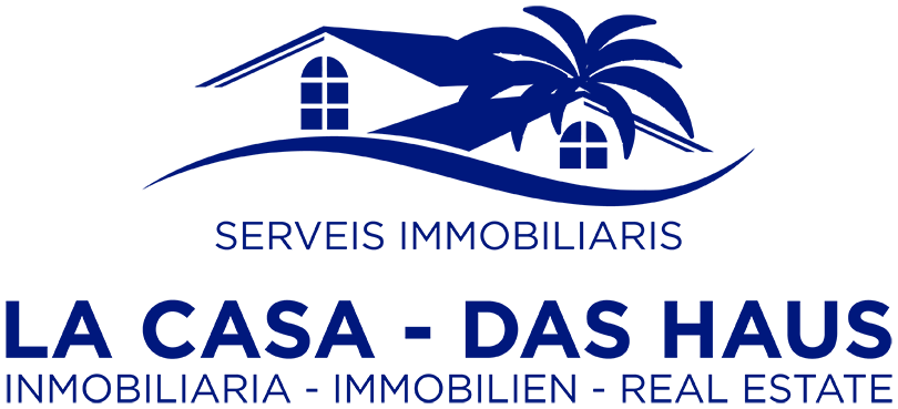 Logo azul La Casa Das Haus