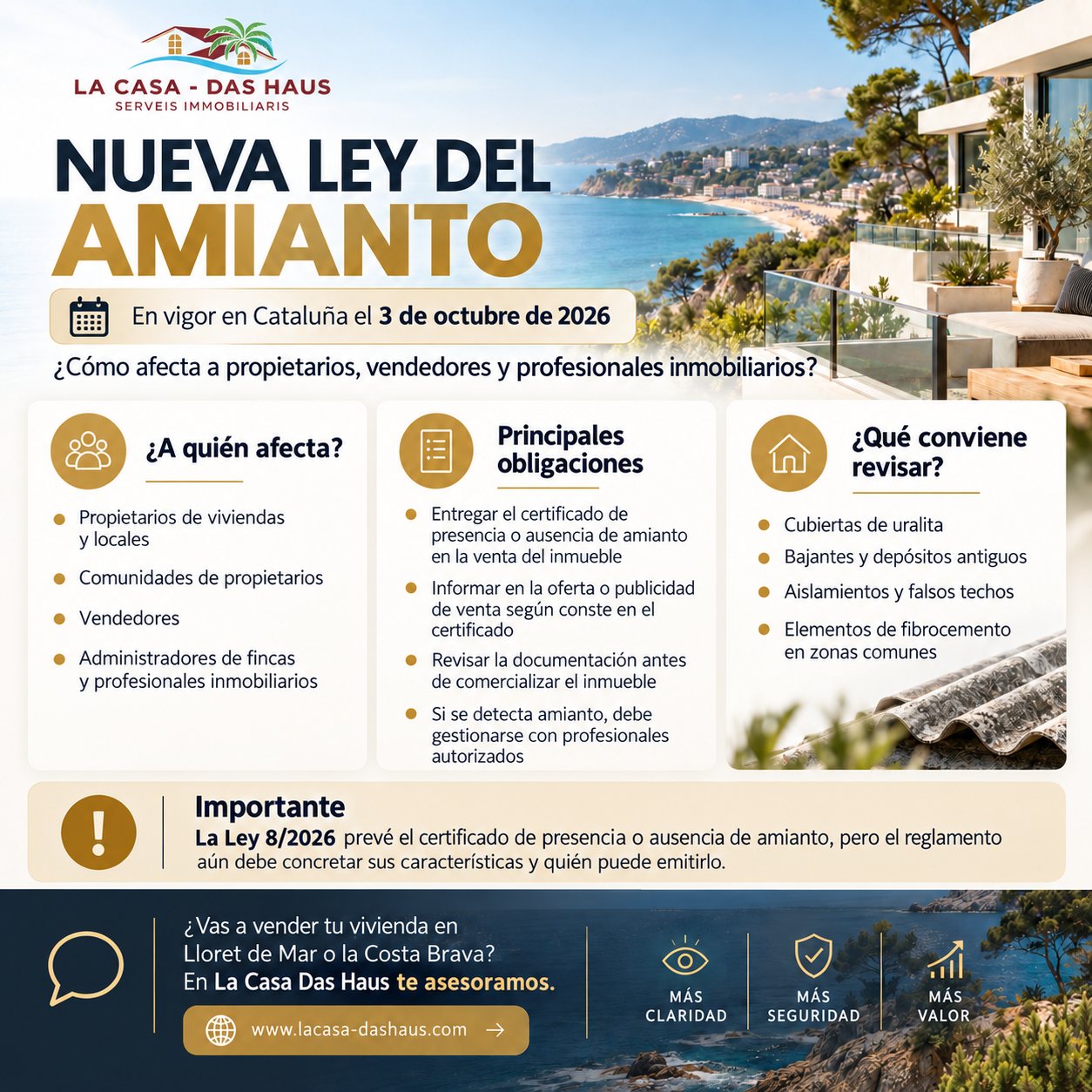 ley del amianto en Cataluña 2026